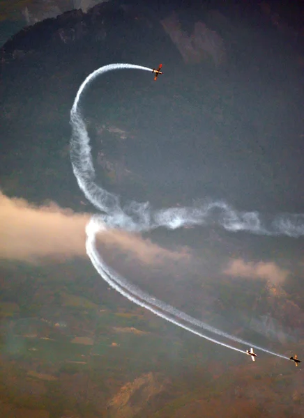 Breitling air show, sion — Zdjęcie stockowe