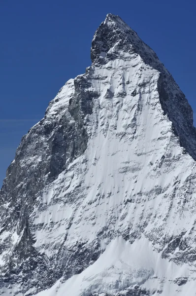Toppen av matterhorn — Stockfoto