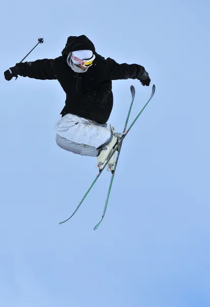 Skidåkning freestyle — Stockfoto