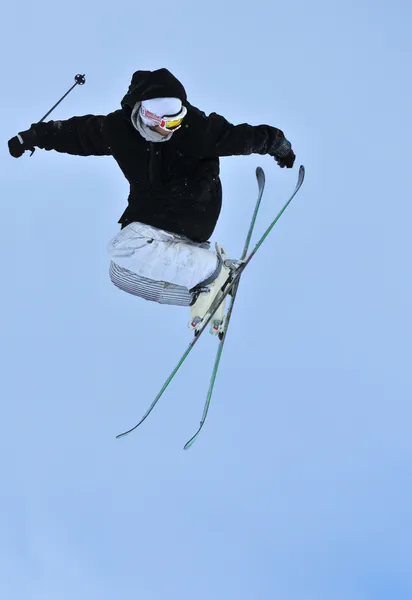 Freestyle lyžování Stock Snímky