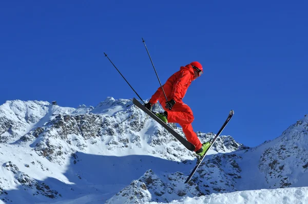 Ski jumper — Stock Photo, Image