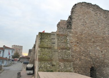 Constantinople land walls clipart