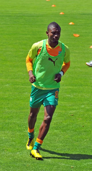 Côte d'Ivoire et Japon match de football — Photo