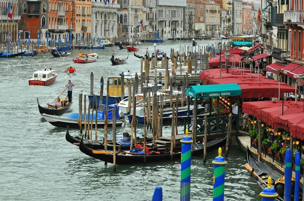 Activity on the Grand Canal — Stock Photo, Image