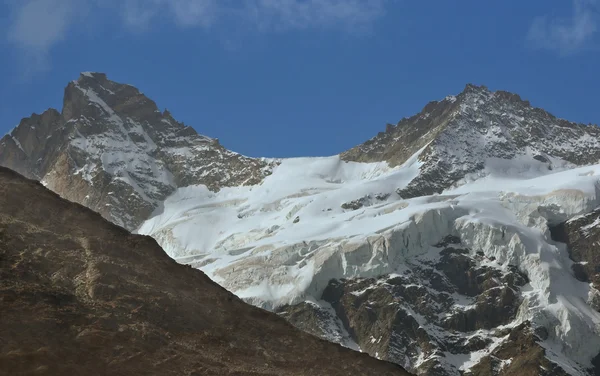 Zinalrothorn a schellhorn — Stock fotografie