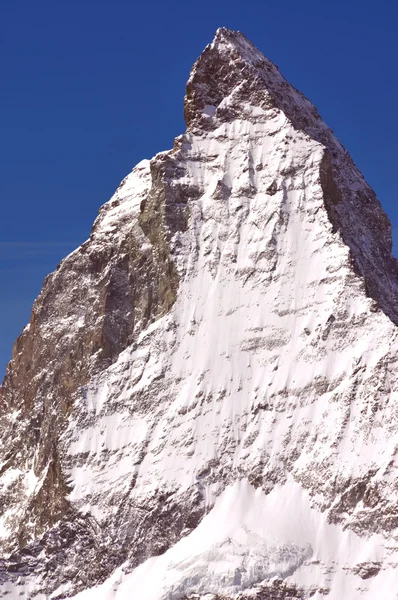 The summit of the matterhorn — Stock Photo, Image