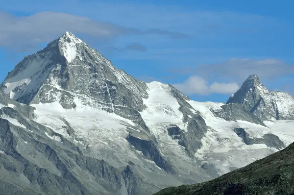 Matterhorn and Dent Blanche — Stock Photo, Image