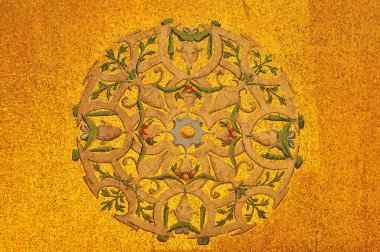 golden mosaic clipart
