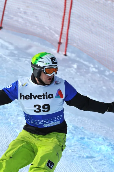 Snowboard champion — Stock Photo, Image