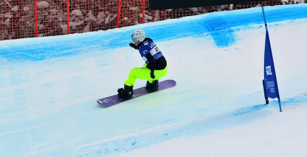 Snowboard Coppa del mondo cross 2010 — Foto Stock