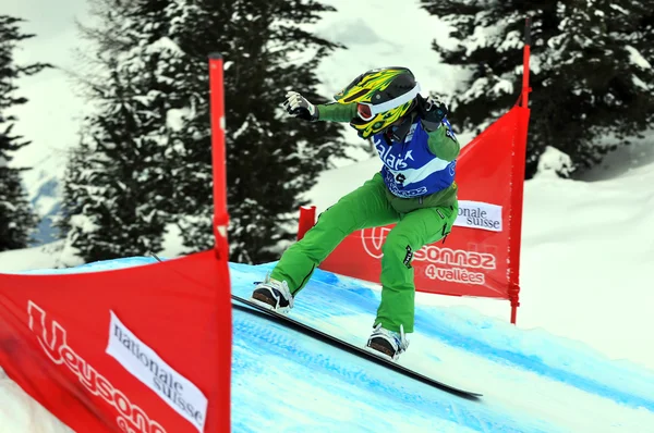 Snowboard Cross Copa del Mundo —  Fotos de Stock