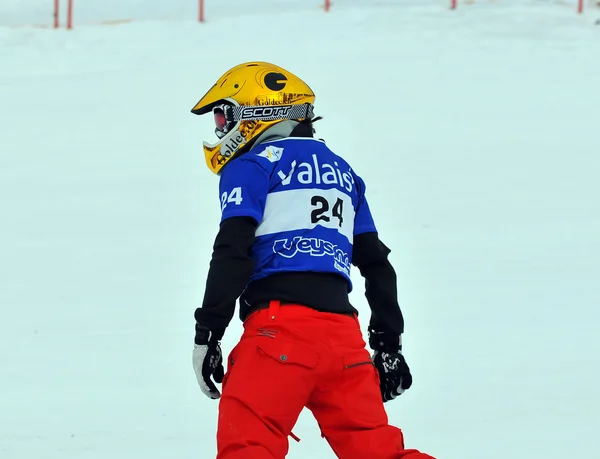 Snowboard Cross Copa del Mundo — Foto de Stock