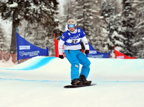 Snowboard Coppa del mondo cross 2010 — Foto Stock