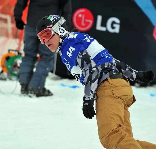 Snowboard Coppa del mondo cross 2010 — Foto Stock