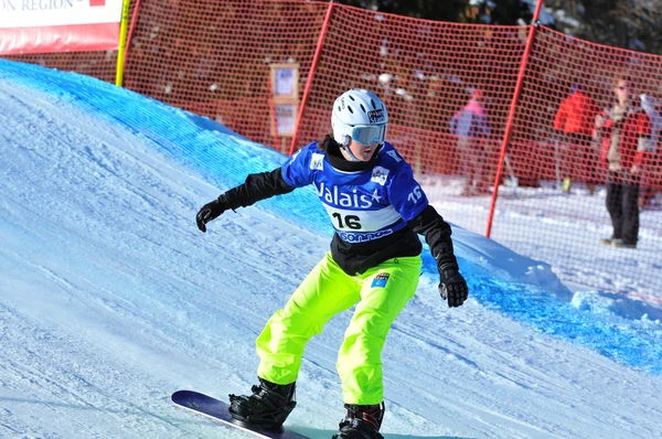 Campeonato del Mundo de Snowboard cross Finals 2010 — Foto de Stock