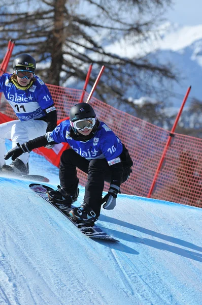 Snowboarder giapponesi — Foto Stock