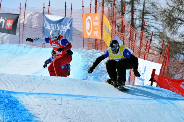 Snowboard çapraz Dünya Kupası 2010 — Stok fotoğraf