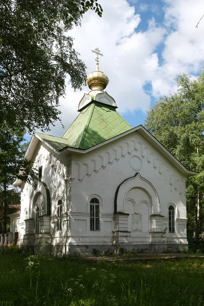 Capilla Gregory Pelshemskogo. Ciudad de Kadnikov, Región de Vologda, Rusia . —  Fotos de Stock