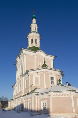 Şafakta Doğum Kilisesi. Totma, Vologda region, Rusya Federasyonu