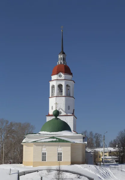 Kutsanmış Bakire'nin Varsayımı Kilisesi. Totma, Vologda Region, Rusya Federasyonu — Stok fotoğraf