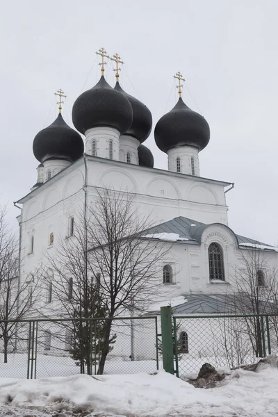 Iglesia de San Nicolás en Vladychnaya suburbio en la ciudad de Vologda, Rusia — Foto de Stock