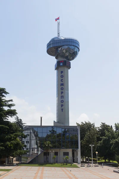 Wieża port morski tuapse — Zdjęcie stockowe