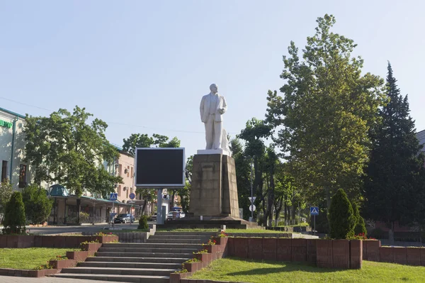 Tuapse 对列宁纪念碑 — 图库照片