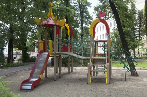 Parco giochi per bambini nel resort Green Guy Tuapse — Foto Stock