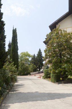 küçük sokak resort yeşil adam. Tuapse