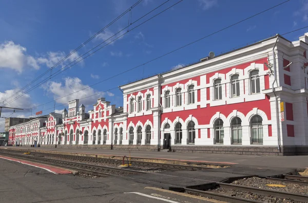 Treinstation in vologda, Rusland — Stockfoto