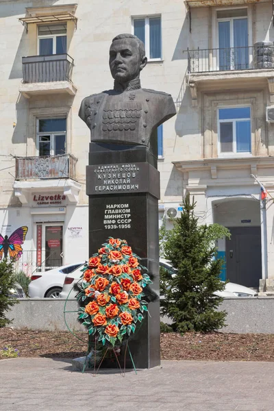 Sébastopol Crimée Juillet 2020 Monument Amiral Flotte Union Soviétique Héros — Photo