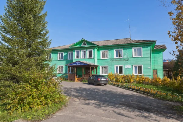 Totma Vologda Region Russia September 2020 Municipal Single Enterprise Totma — 图库照片