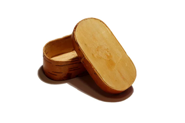 Box of birch bark — Stock Photo, Image