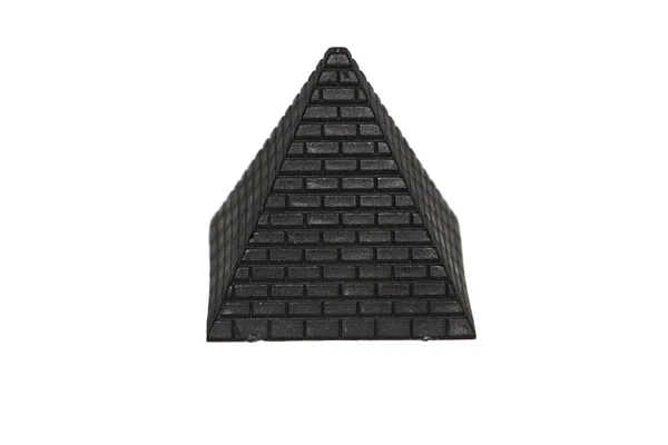 Pirâmide negra — Fotografia de Stock