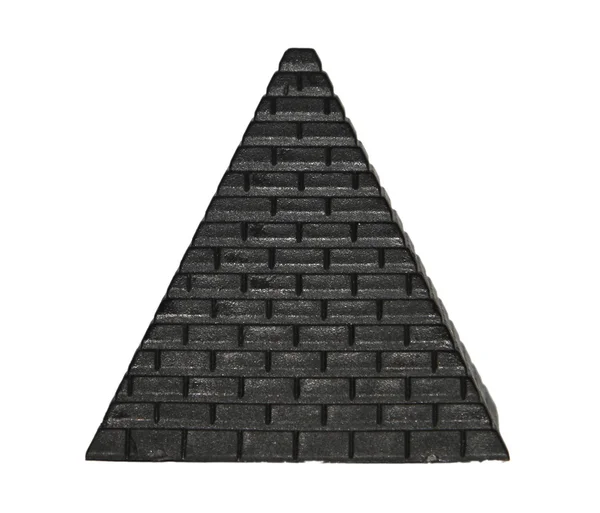 Schwarze Pyramide — Stockfoto