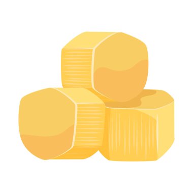 Küp ve baston işaretinin vektör tasarımı. Küp ve şeker stoku vektör illüstrasyonunun grafiği.