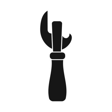 Açacak ve şarap ikonunun vektör tasarımı. Stok için açılış ve şişe vektör simgesi grafiği.