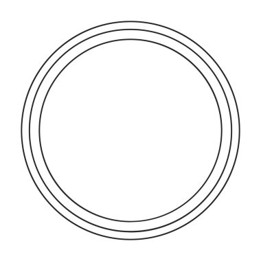 Plastik tıpa vektör ana hatları simgesi. Beyaz arka planda vektör illüstrasyon şişesi plastiği. Şişe mantarının izole edilmiş taslak çizim simgesi .