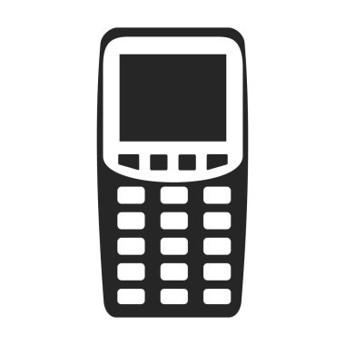 Siyah kod vektörü simgesinin tarayıcısı. Beyaz arkaplanda vektör illüstrasyon barkodu. Tarayıcı barkodunun izole edilmiş siyah illüstrasyon simgesi .