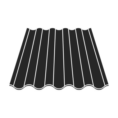 Sayfa vektör simgesi. Siyah vektör simgesi beyaz arkaplanda izole edildi.