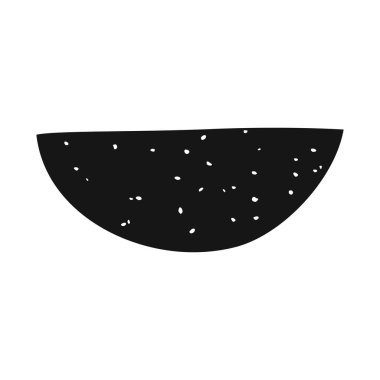 Krep ve gözleme logosunun vektör tasarımı. Stok için gözleme ve tatlı vektör simgesi web ögesi.