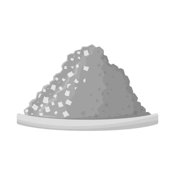 Conception vectorielle de l'icône de sucre et de canne. Graphique de sucre et symbole de bouillon doux pour la toile. — Image vectorielle