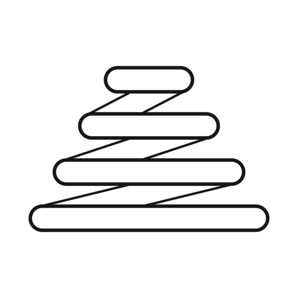 Objet isolé de bobine et signe en spirale. Graphique de bobine et icône vectorielle métallique pour stock. — Image vectorielle