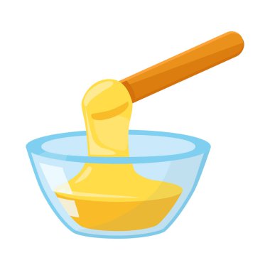 Kase ve balmumu sembolünün vektör çizimi. Web için kase ve vücut sembolü koleksiyonu.