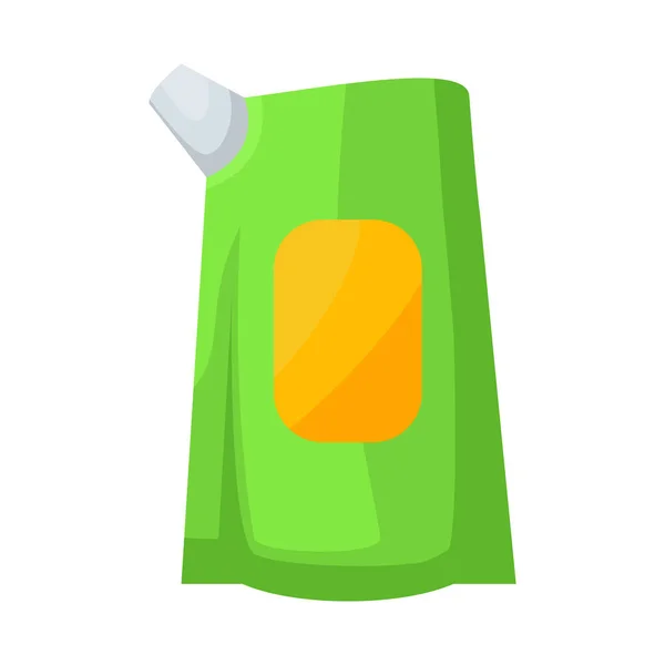 Objeto isolado de recipiente e sinal de refrigerante. Coleta de recipiente e símbolo de estoque de vitamina de web. —  Vetores de Stock