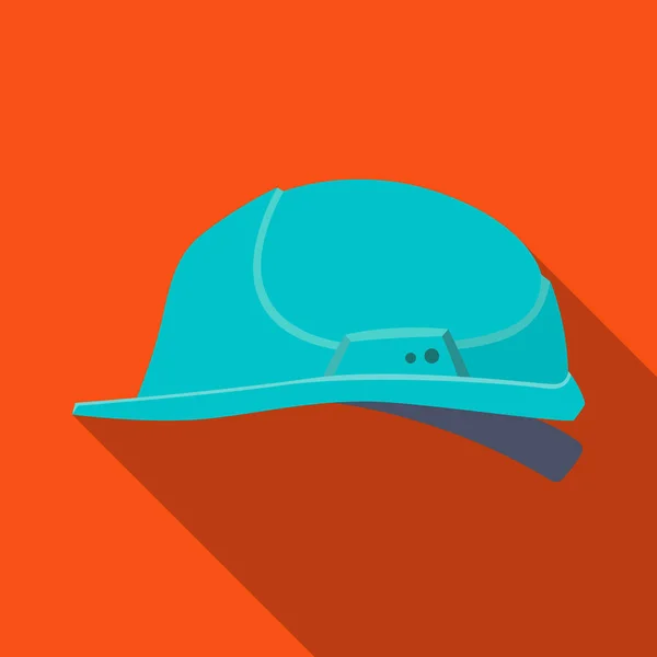 Vektor illustration av hjälm och hatt symbol. Grafisk av hjälm och hardhat stock vektor illustration. — Stock vektor