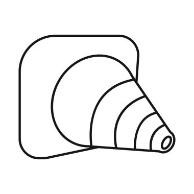 Yol çalışması ve yol sembolünün vektör çizimi. Stok için yol çalışması web ögesi ve koni vektör simgesi.