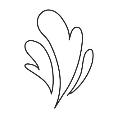 Su sıçrama vektör simgesi. Beyaz arkaplan su sıçramasında izole edilmiş dış hat vektör simgesi.