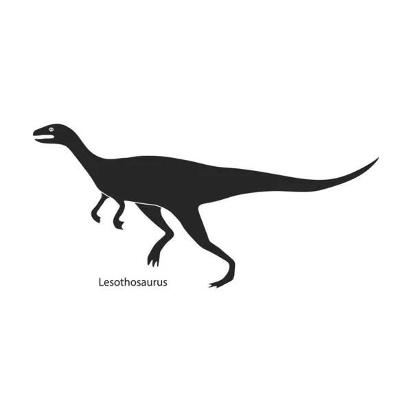 Icono de vector de dinosaurio antiguo. Icono de vector negro aislado sobre fondo blanco dinosaurio antiguo. — Archivo Imágenes Vectoriales