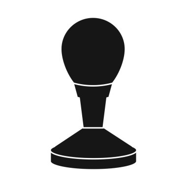 Mikrofon ve ses logosunun vektör tasarımı. Web mikrofon ögesi ve web için hisse senedi sembolü.